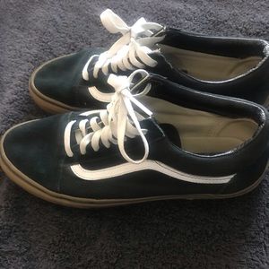 Vans old skool low top gum sole size 11